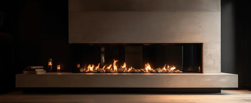 Gas Fireplace Ember Bed Design Services in Clermont, Florida