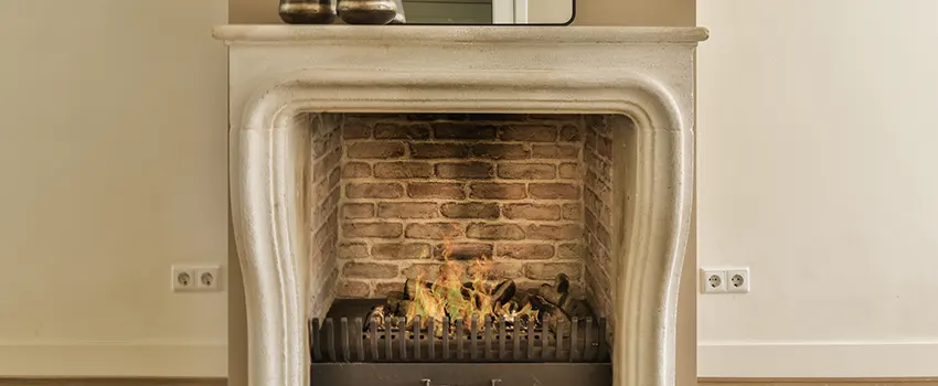 Vintage-style Fireplace Redesign in Clermont, Florida