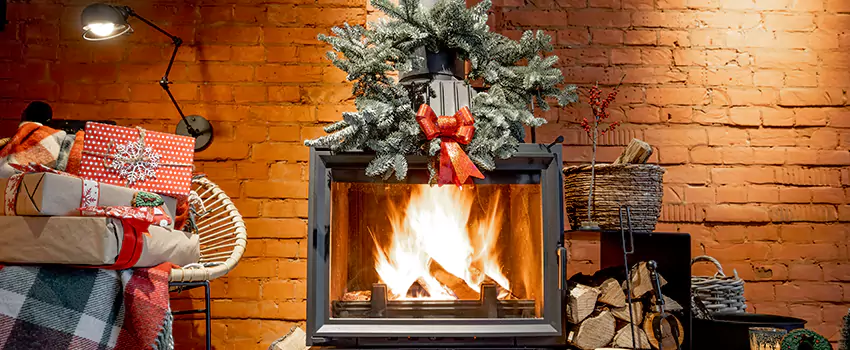 Travis Industries Linear Gas Fireplace Installation in Clermont, Florida