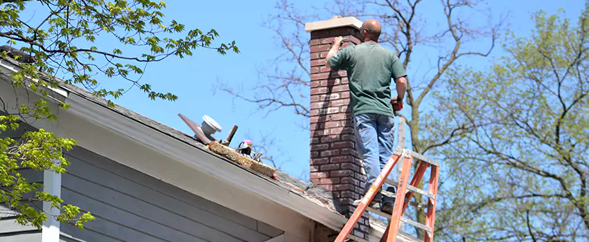 Vinyl and PVC Chimney Flashing Installation in Clermont, FL